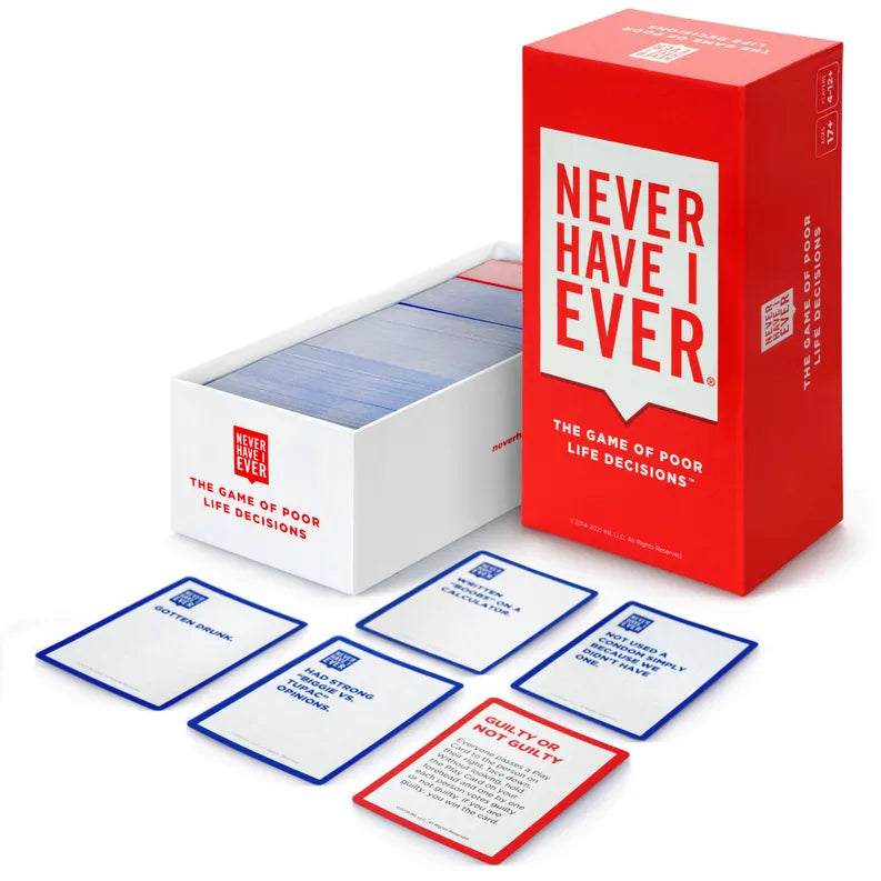 Never Have I Ever a Fun Adult Party Card Game Board Games Ages 17+